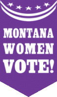 Montana Women Vote! logo